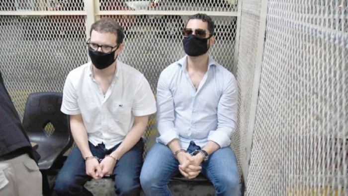 Luis Enrique Martinelli y su hermano Alberto Martinelli fueron detenidos en Guatemala el 6 de julio de 2020.