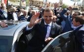 Este sería el cuarto mandato para Al Assad, luego de haber sido elegido presidente de Siria en el 2000, reelegido en 2007 y 2014.