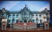 Castillo y Fujimori debaten sobre seis puntos entre los que se encuentran el plan de gobierno, la pandemia y lucha contra la corrupción.