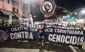 Brasileños manifiestan en las calles para exigir "Fora Bolsonaro"