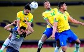 El partido entre brasileños y ecuatorianos se jugó en el estadio Beira Rio, de Porto Alegre.
