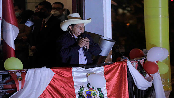 Pedro Castillo lidera el conteo de los resultados de la segunda vuelta electoral frente a su contrincante Keiko Fujimori.