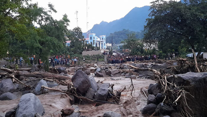 La Conred se mantiene en alerta por las lluvias que afectan gran parte de Guatemala.
