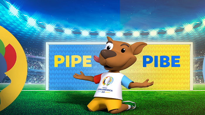 Pibe es la mascota oficial de la Copa América 2021 que se celebra en Brasil.