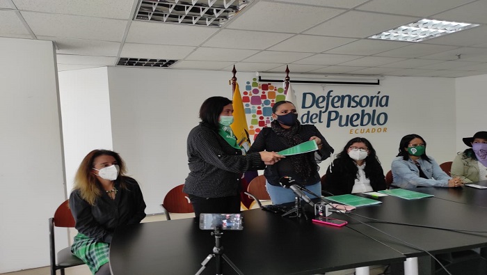 La Defensoría presentará la propuesta de ley de Aborto por violación, el 28 de junio en la Asamblea de Ecuador.