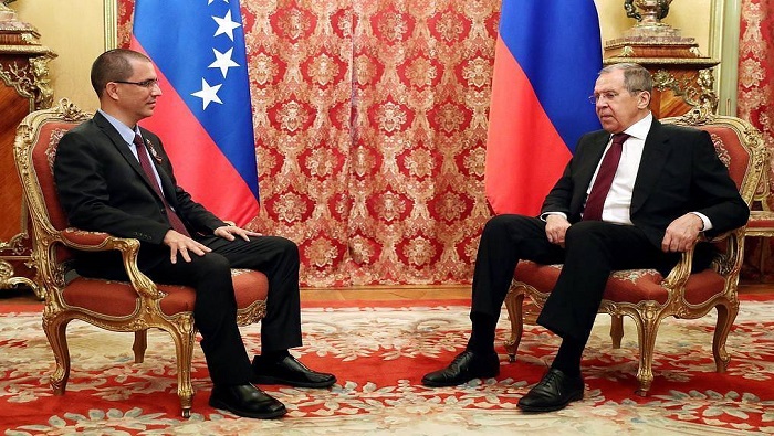 Jorge Arreaza y Serguéi Lavrov coincidieron en el interés de profundizar la cooperación entre sus países más allá de las medidas coercitivas unilaterales que aplican EE.UU. y otras naciones.