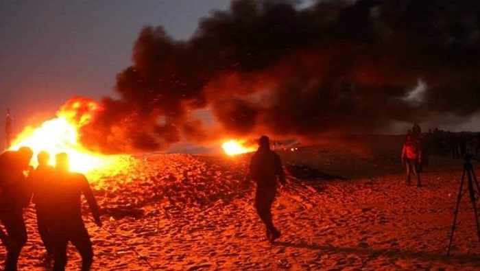 El barrio de Sheikh Jarrah se vio expuesto a incendios provocados por colonos israelíes fundamentalistas.