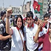 Zaira Arias, referenta juvenil de Perú Libre: 