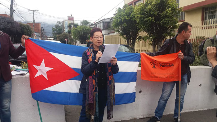 El Movimiento Colombiano de Solidaridad con Cuba también repudió la abstención del Gobierno colombiano en la votación del miércoles último en la ONU.