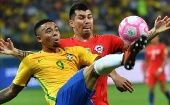 Las selecciones de fútbol de Brasil y Chile se distinguen por su espíritu competitivo y gran rivalidad. 