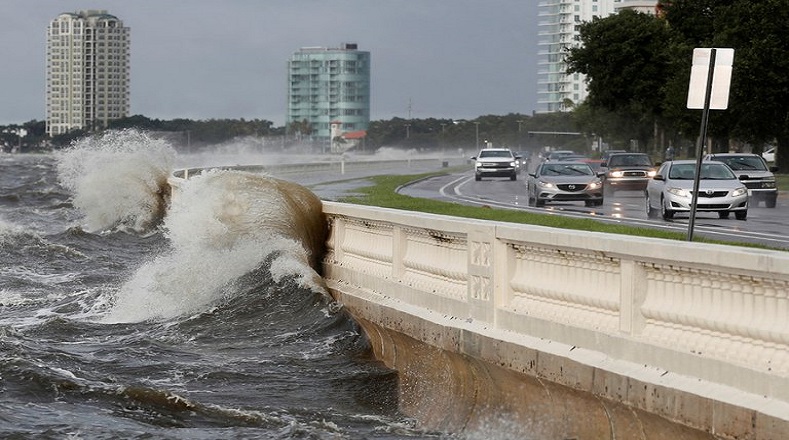 Una de las ciudades que enfrentaba mayor peligro en EE.UU. tras el paso de Elsa era Tampa.