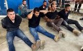 Colombian mercenaries detained in Port-au-Prince, Haiti, July 8, 2021.
