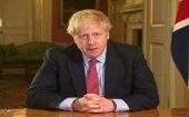 “Al igual que cientos de miles de personas en todo el país, he recibido un aviso" por el sistema de rastreo, dijo Boris Johnson.
