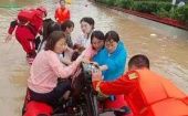 Los fuertes aguaceros han afectado a más de 3.000.000 de personas en la provincia de Henan.