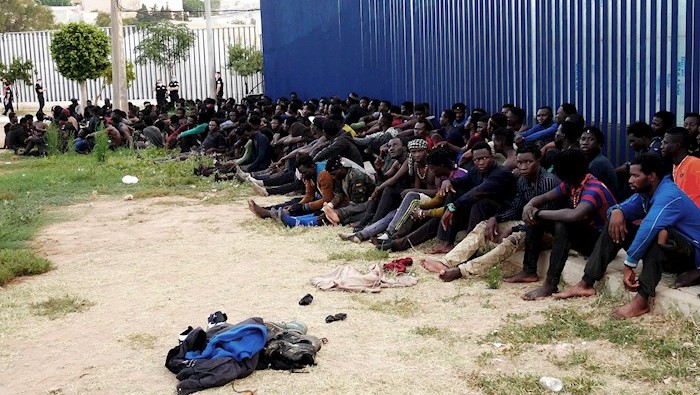 Unos 238 migrantes hombres de origen subsahariano lograron cruzar la valla fronteriza de seis metros con ayuda de garfios de hierro.
