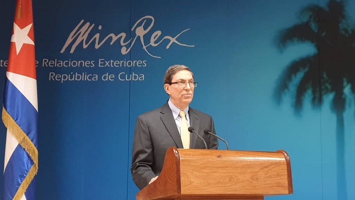 Rodríguez condenó la utilización de las remesas como un condicionante político, como parte del bloqueo contra Cuba.