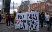 Organizaciones de DD.HH. continúan solicitando al Estado colombiano la implementación de medidas inmediatas para el cese de los homicidios.