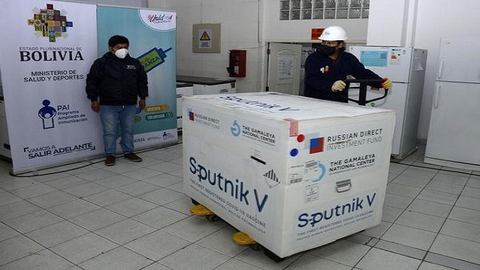 Sputnik V es una de las principales remesas de vacunas que ha recibido Bolivia en el desarrollo de su plan de vacunación anticovid.