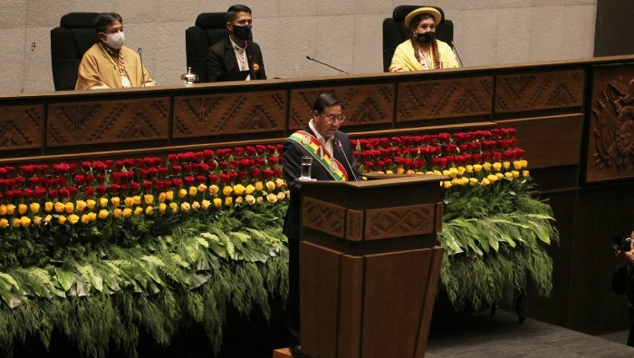 El jefe de Estado boliviano criticó duramente el golpe de Estado contra Evo Morales en 2019 y señaló que los responsables serán juzgados.