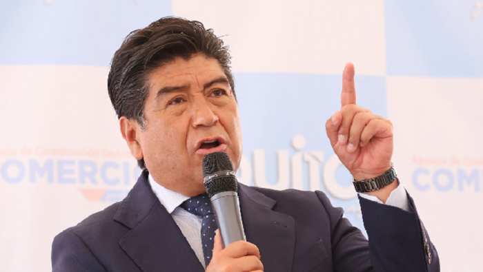 Yunda asumió como alcalde de Quito en mayo de 2019, tras ganar los comicios con más del 20 por ciento de los votos válidos.