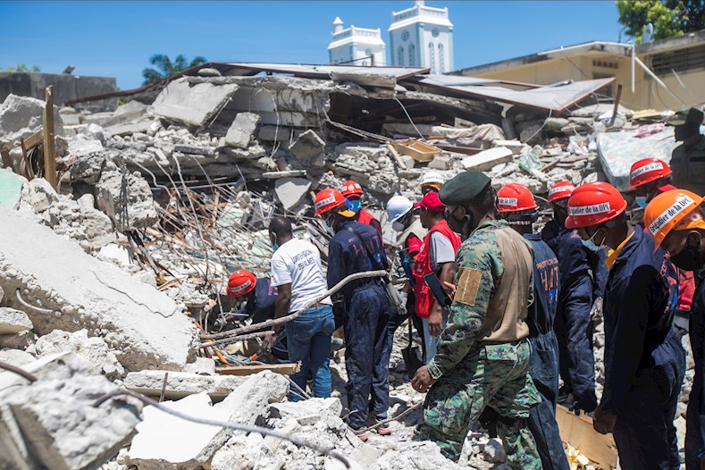Un terremoto de magnitud 7,2 sacudió el pasado sábado 14 de agosto el suroeste de Haití y registró, según los últimos recuentos, casi 2.000 muertes.