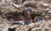 La ONU advirtió que "es probable que las víctimas continúen aumentando a medida que persistan las operaciones de búsqueda y rescate".
