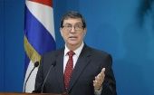 "Rechazo persistente afán estadounidense de agredir a Cuba y a los cubanos", enfatizó el diplomático.