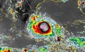 Prevén el impacto del huracán Grace después de la medianoche en un punto comprendido entre Cabo Rojo y el Puerto de Veracruz.