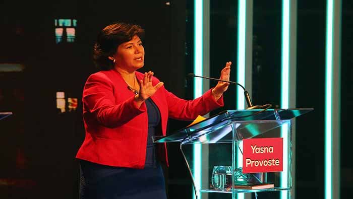 Yasna Provoste se medirá en las elecciones presidenciales a Gabriel Boric, por Apruebo Dignidad y Sebastián Sichel por Chile Vamos.