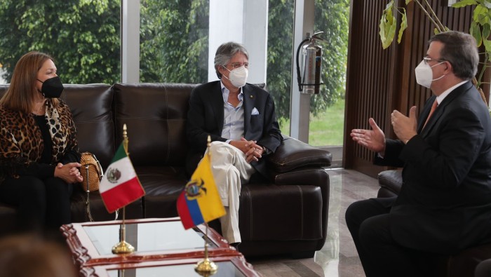 Guillermo Lasso también se reunirá con empresarios mexicanos en aras de fortalecer relaciones económicas y comerciales en este país.