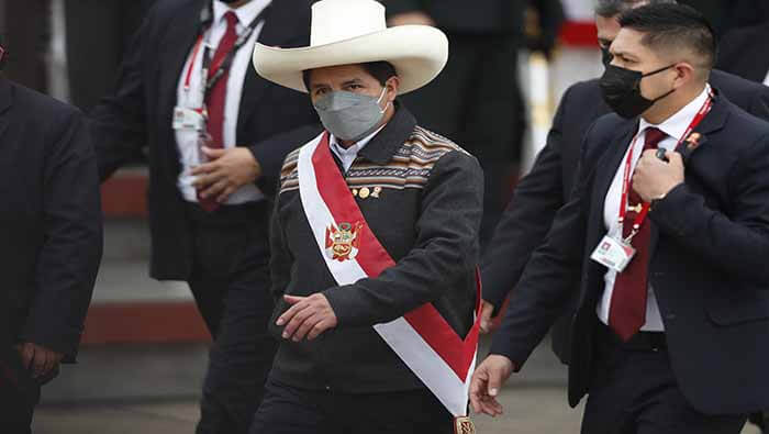 El Gobierno de Pedro Castillo enfrenta una campaña de descredito por parte de la oposición peruana.