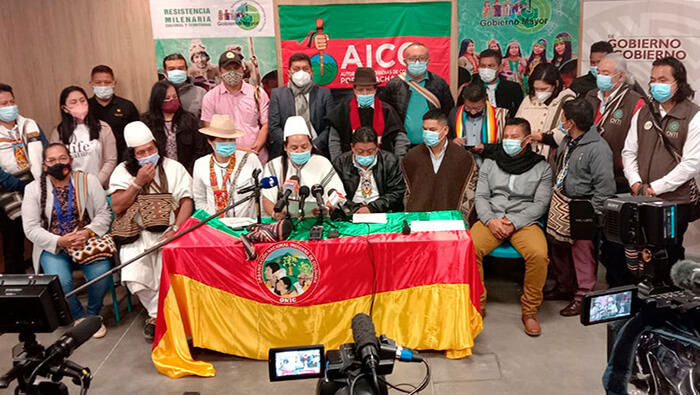 La ONIC exigió al Gobierno colombiano y a los grupos armados irregulares en sus territorios detener el etnocidio físico y cultural en contra de los pueblos y naciones indígenas.