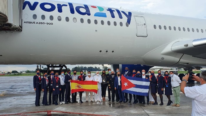 Cuba comienza a reactivar rutas de enlaces turísticos y abre nuevas, como la que une Madrid con La Habana con la nueva aerolínea World2Fly.