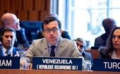 "Estamos ante un informe extremo politizado, parcializado y selectivo", dijo el diplomático venezolano Héctor Constant. ,