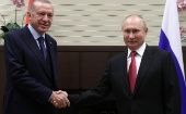 Moscú y Ankara mantienen coincidencia en los principales temas de la agenda mundial, según reconocieron ambos mandatarios desde Sochi.