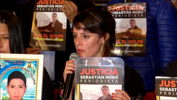 Moro fue uno de los primeros periodistas en condenar el golpe de Estado al entonces presidente de Bolivia, Evo Morales.