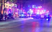 El tiroteo comenzó poco después de la medianoche del domingo en el parque de camiones de la calle Seventh. 