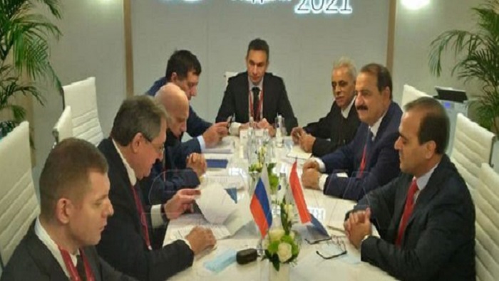 La reunión realizada entre representantes de ambos países se efectuó en el marco del Foro Internacional de la Semana de la Energía de Rusia.