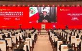 El jefe de Estado participó de forma virtual en la 130 edición de la Feria de Importación y Exportación de China.
