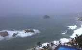 En las costas habrá lluvias extraordinarias y vientos sostenidos entre 120 y 150 km/h, con lo cual se pronostica se mantenga oleaje en la costa pacífica del país.