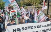 La Unión de Sindicatos de Trabajadoras y Trabajadores en Andalucía (Ustea) criticó las políticas de precarización hacia los sectores públicos.