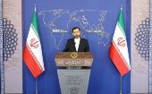 El portavoz iraní condenó las sanciones impuestas por Joe Biden y que continúan la política hostil de Donald Trump.