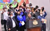 Diversos sindicatos bolivianos han expresado su rechazo al paro y respaldo al Gobierno democrático de Luis Arce.