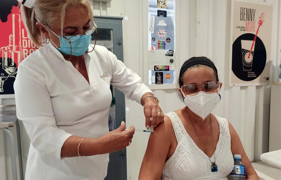 Más de diez millones de cubanos han iniciado su esquema de vacunación.