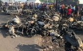 Explosión de un camión cisterna en la capital de Sierra de Leona ocasiona la muerte de al menos 130 personas y casi un centenar de heridos.