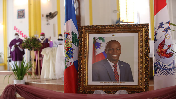 El presidente haitiano Jovenel Moïse fue asesinado por en julio pasado por un grupo de mercenarios.