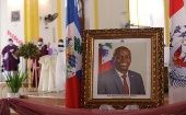 El presidente haitiano Jovenel Moïse fue asesinado por en julio pasado por un grupo de mercenarios.