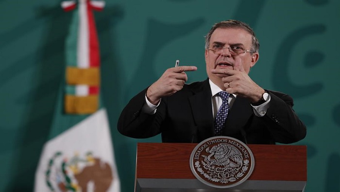 El diplomático mexicano analizó que la utilización y tráfico de armas genera desplazamientos.