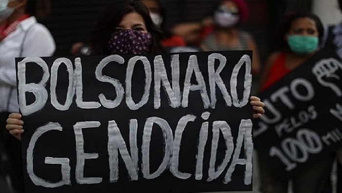 Al referirse a la política de Bolsonaro la Campaña Nacional fundamentó que este proyecto de muerte ultra neoliberal es racista.
