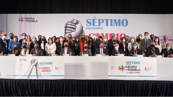 El Grupo de Puebla en la Declaración Final de su Séptimo Encuentro se solidarizaron con Cuba y pidieron el fin definitivo del Bloqueo.